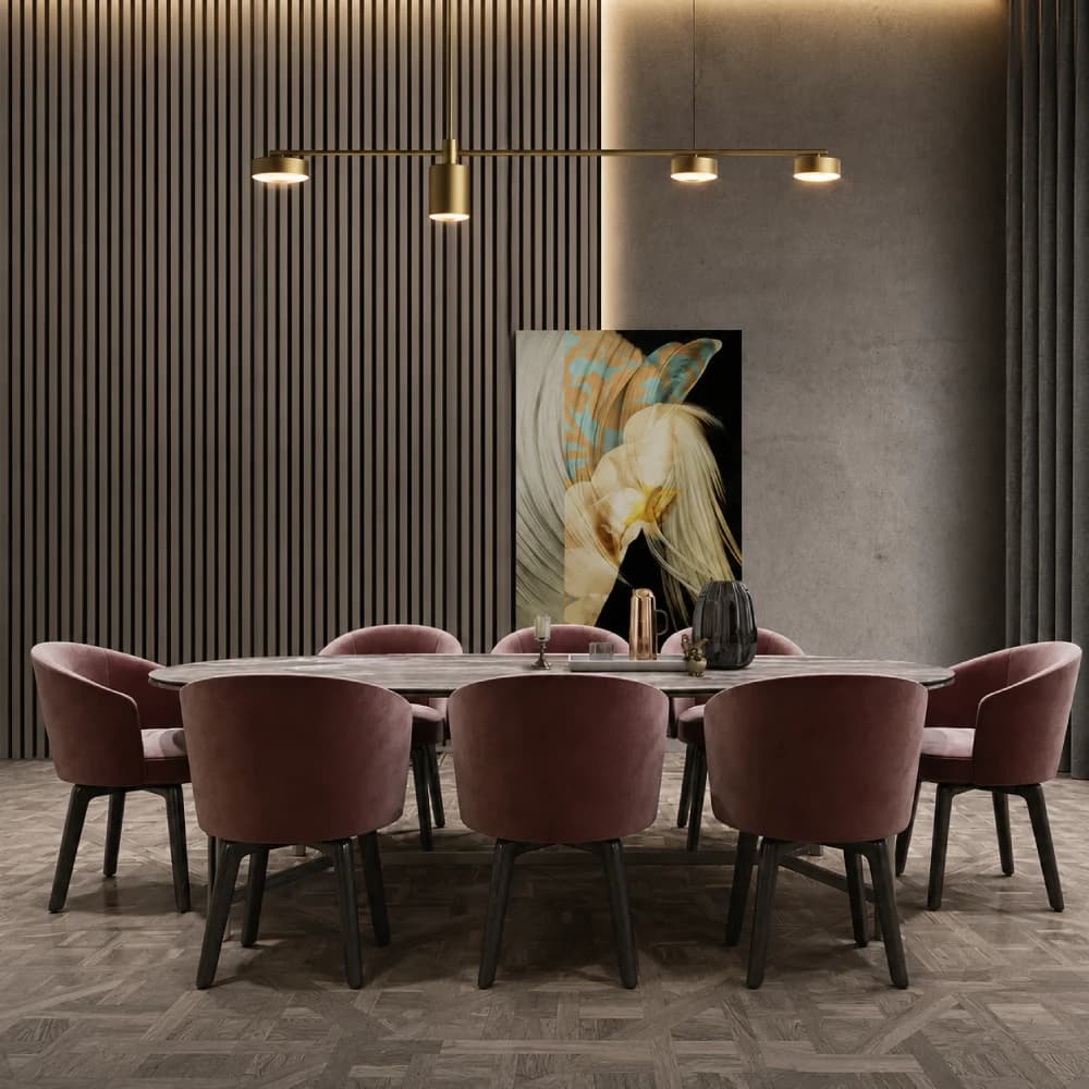 Metallic Brown Acoustic Wall Panel