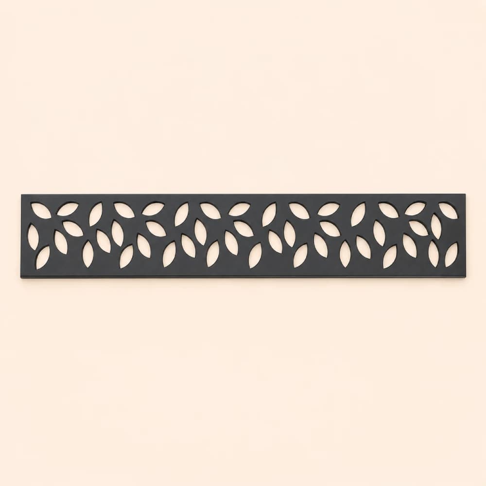Oak Fence Lattice- Flower