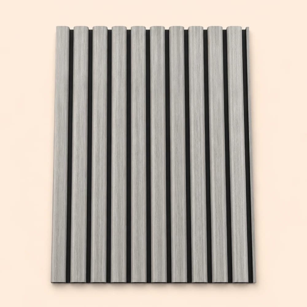 Grey Oak  Acoustic Wall Panel 2.4m