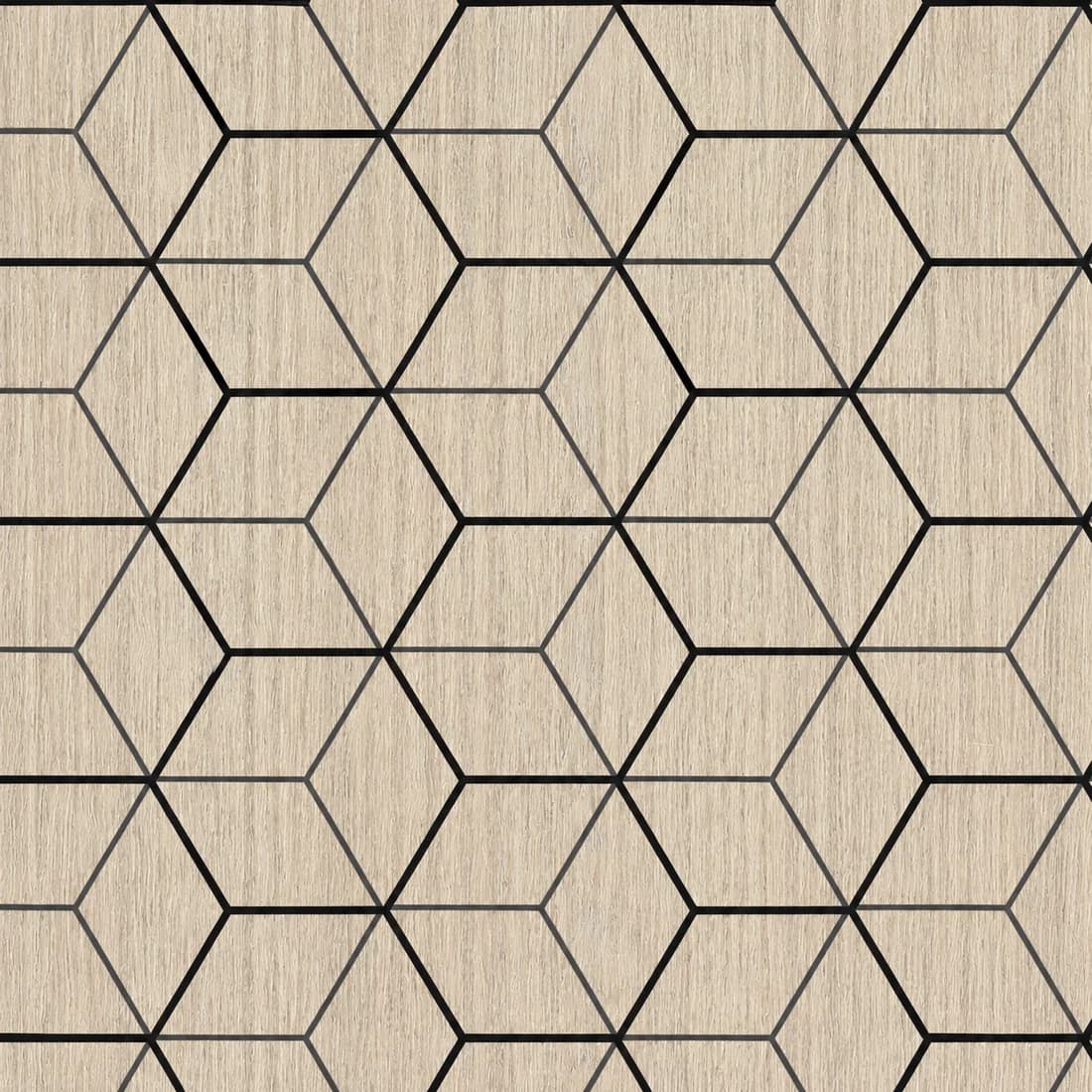 Block Design Acoustic Wall Panel Dark Oak Colour