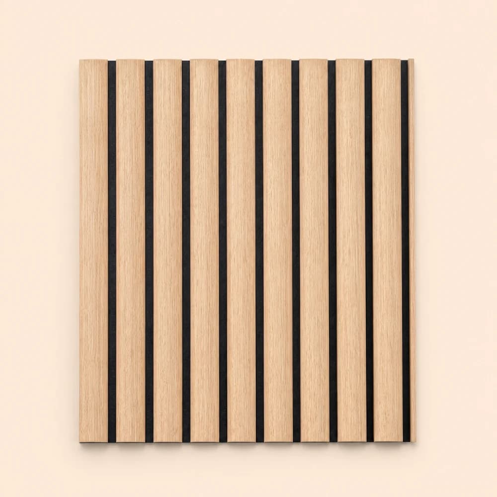 Oak  Acoustic Wall Panel 2.4m