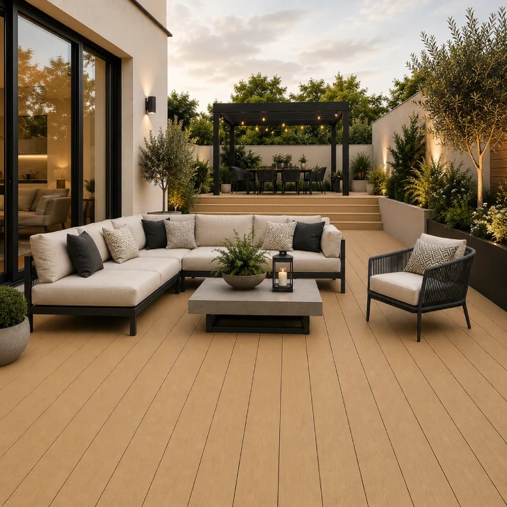 Oak Composite Decking Board