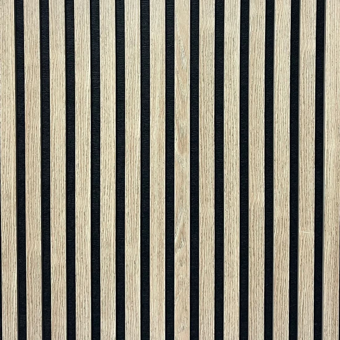 Dark Oak Slatted Acoustic Wall Panel