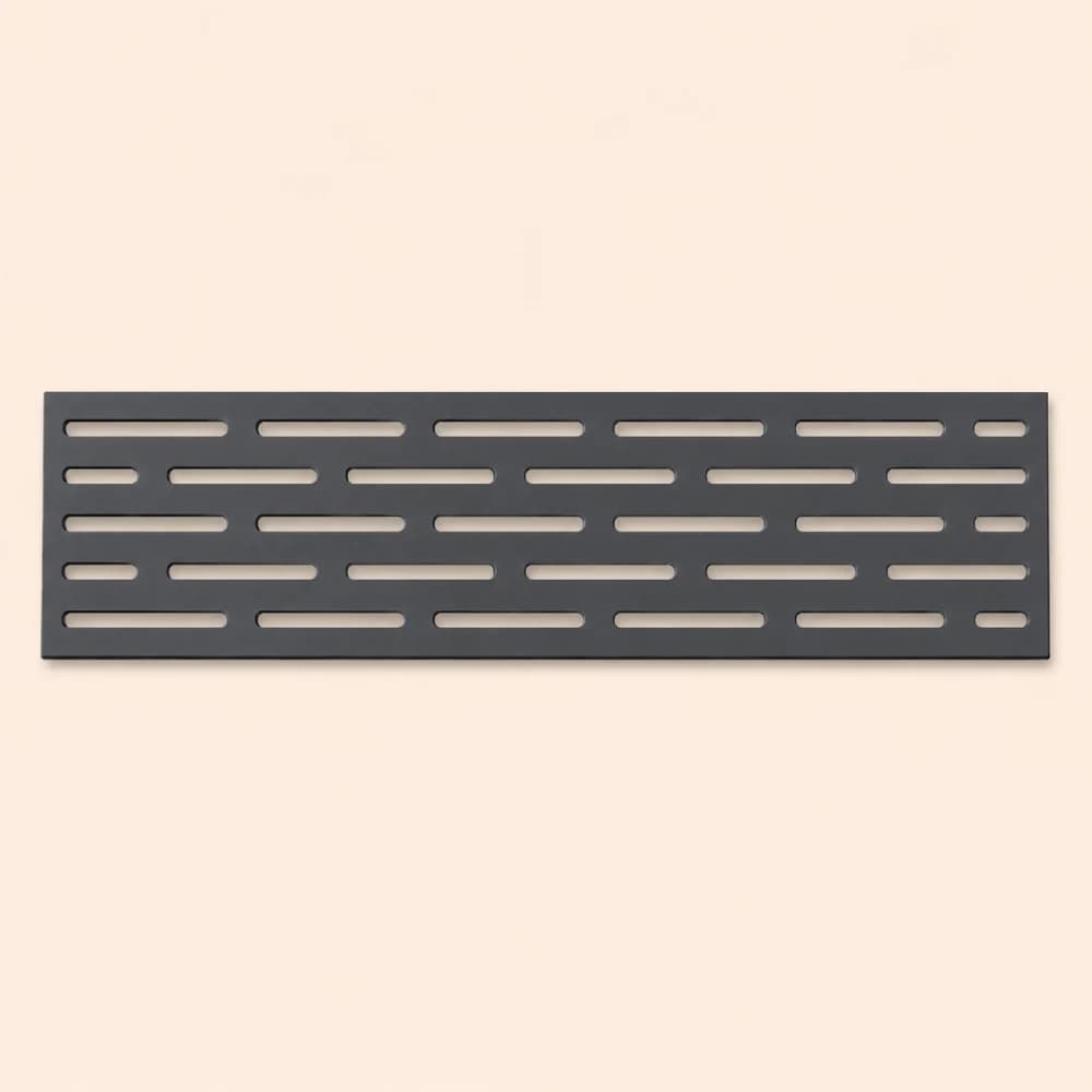 Dark  Grey Fence Lattice - Strips