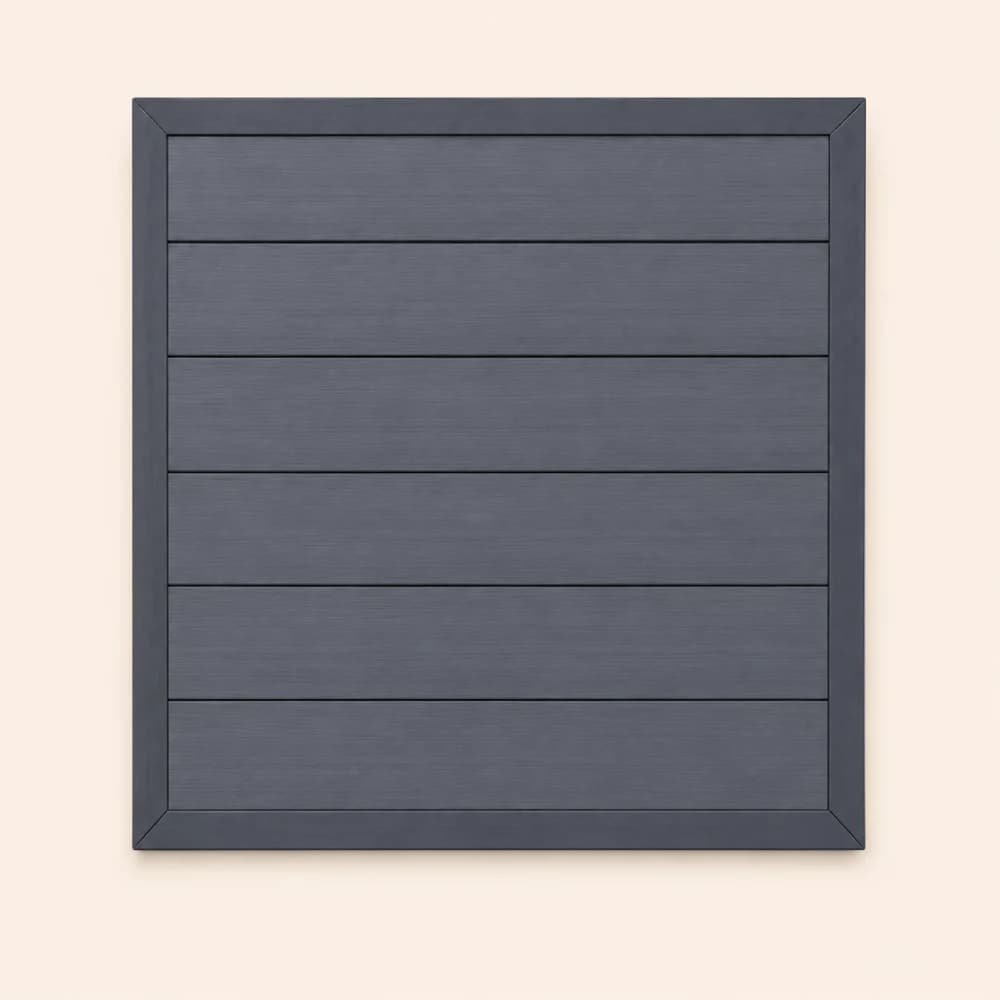 Grey Composite Fence Panels
