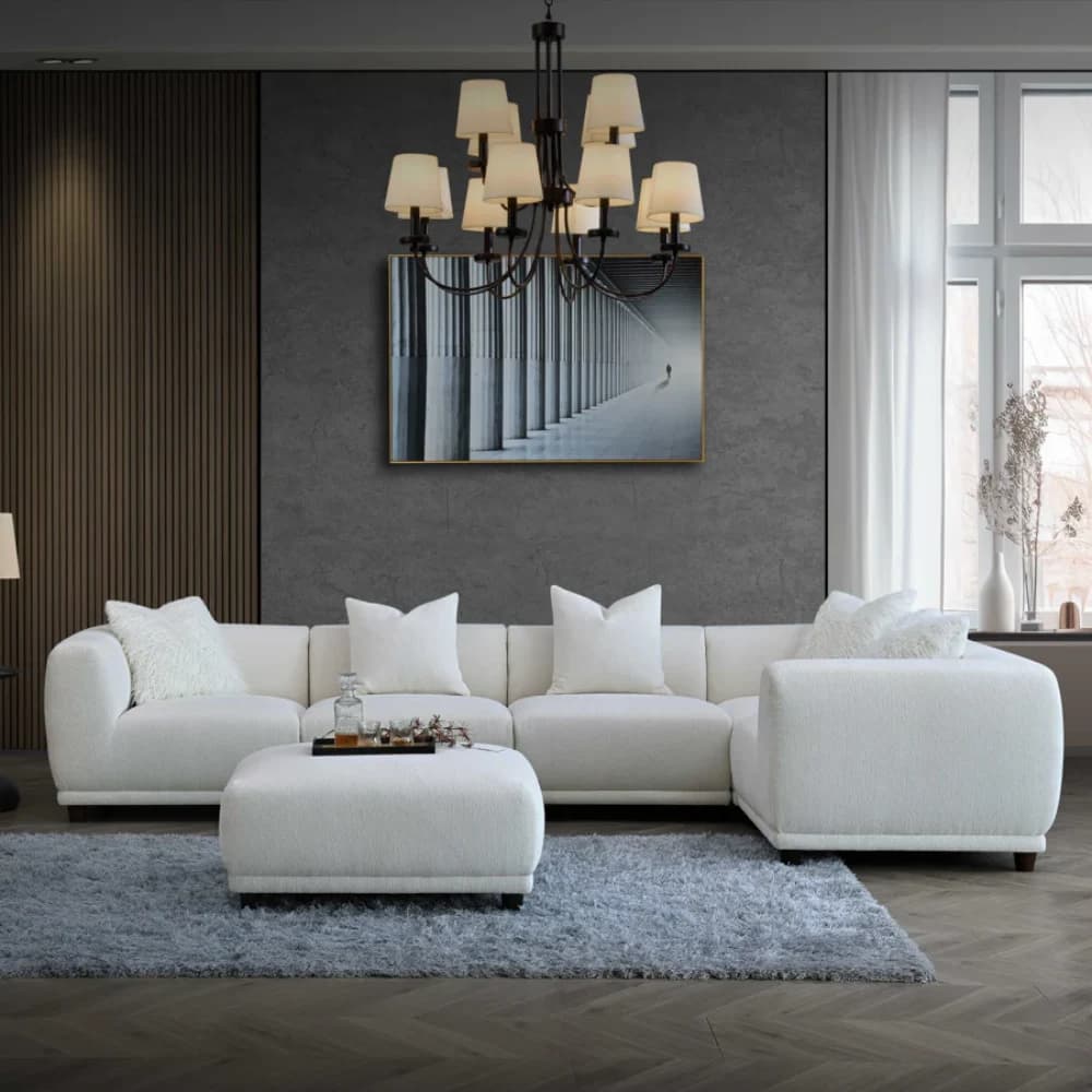 Modular Corner Sofa - 5 Seater