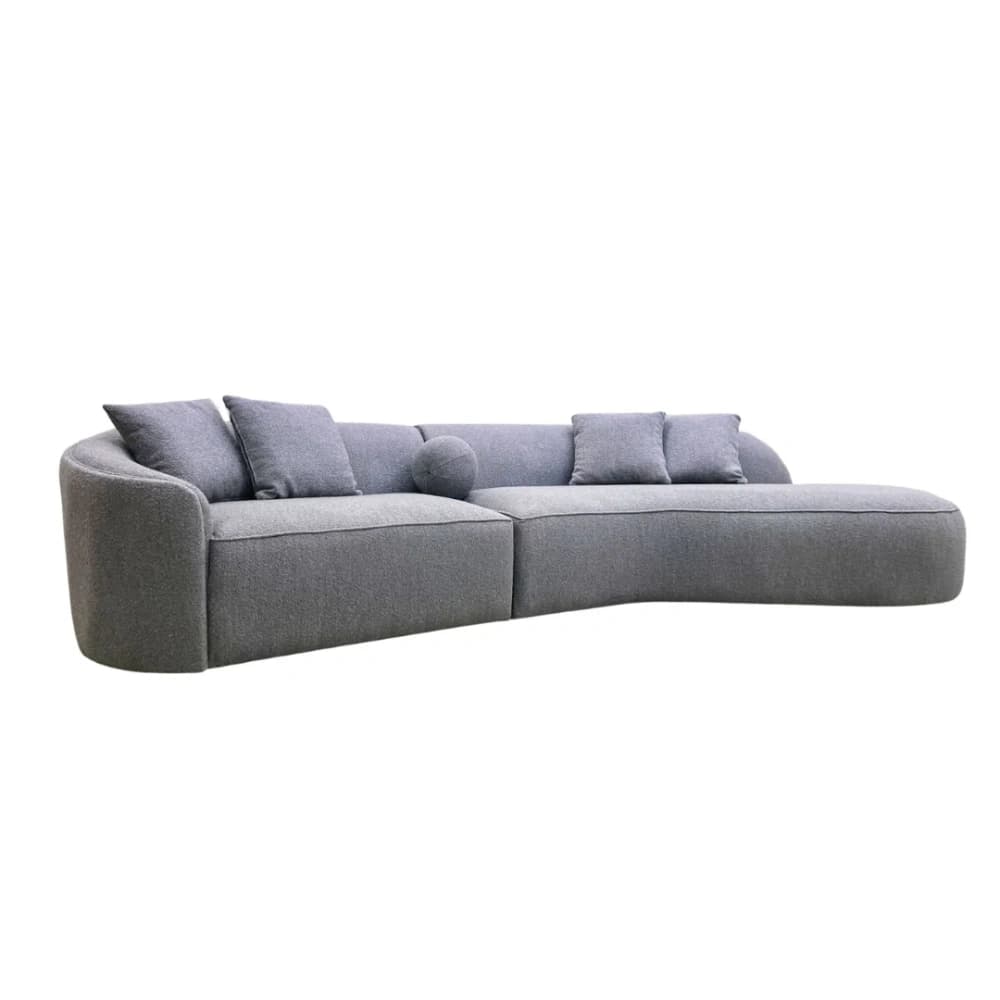 Large Curved Sofa - 5 Seater
