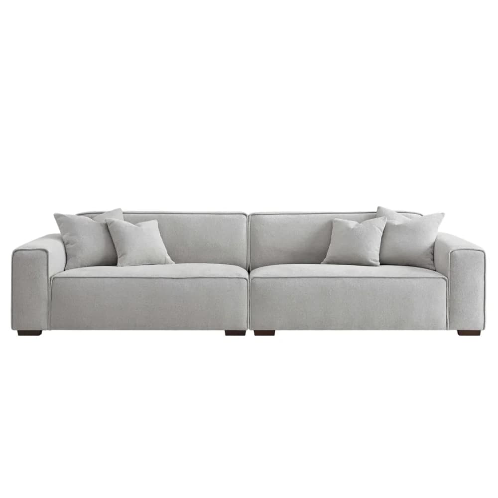 3 Seater Pebble Colour Sofa