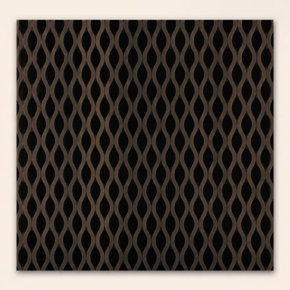 Walnut Acoustic Waved Block Wall Panel
