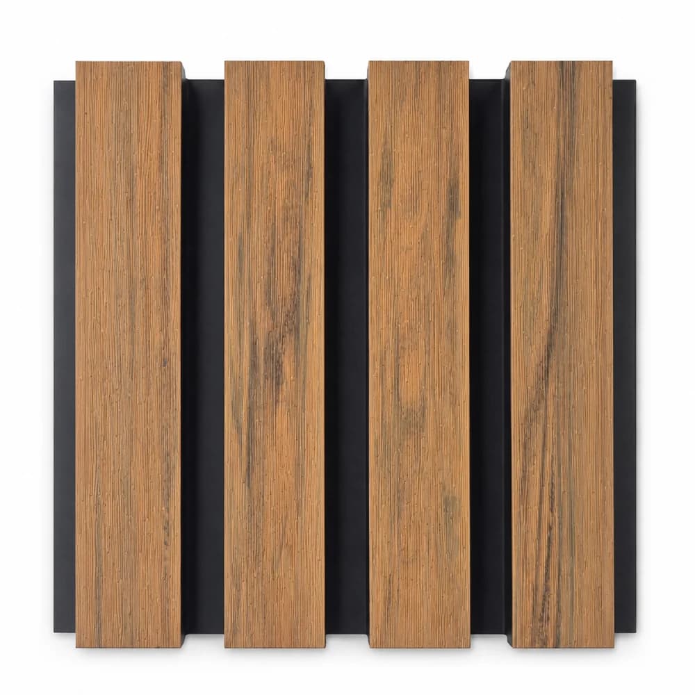 Walnut Composite Slatted Wall Panels (1.8M)